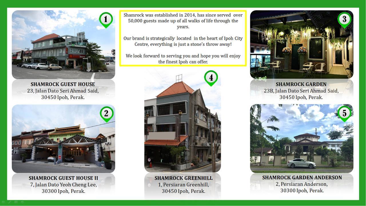Shamrock Greenhill Ipoh Buitenkant foto